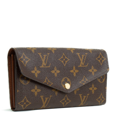 LOUIS VUITTON Monogram Sarah Wallet