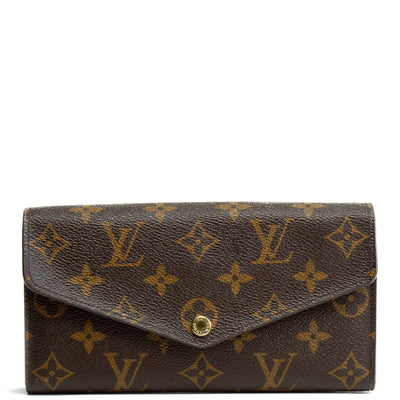 LOUIS VUITTON Monogram Sarah Wallet