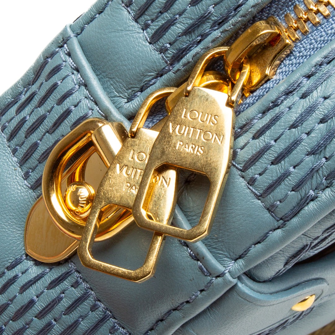 LOUIS VUITTON Damier Quilt Troca - Blue