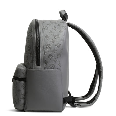 LOUIS VUITTON Monogram Shadow Discovery Backpack - Gray