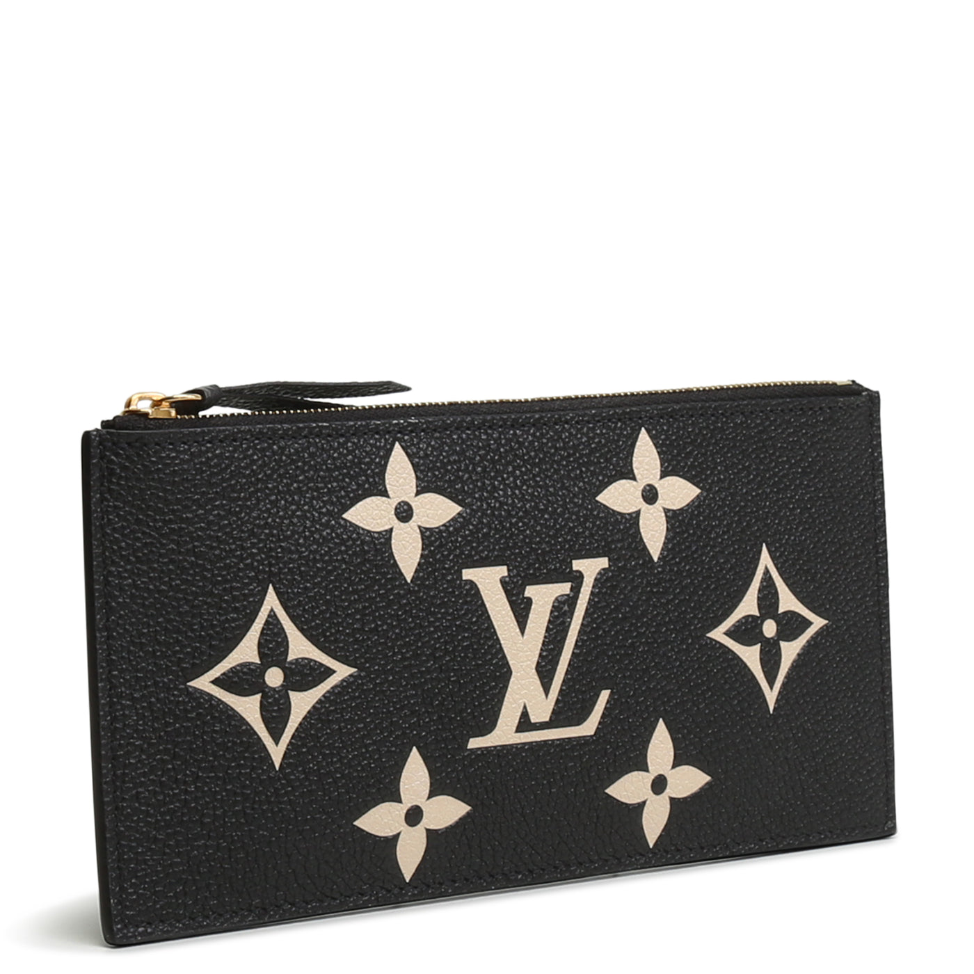 LOUIS VUITTON Fèlicie Zip Pouch Insert - Black/Cream