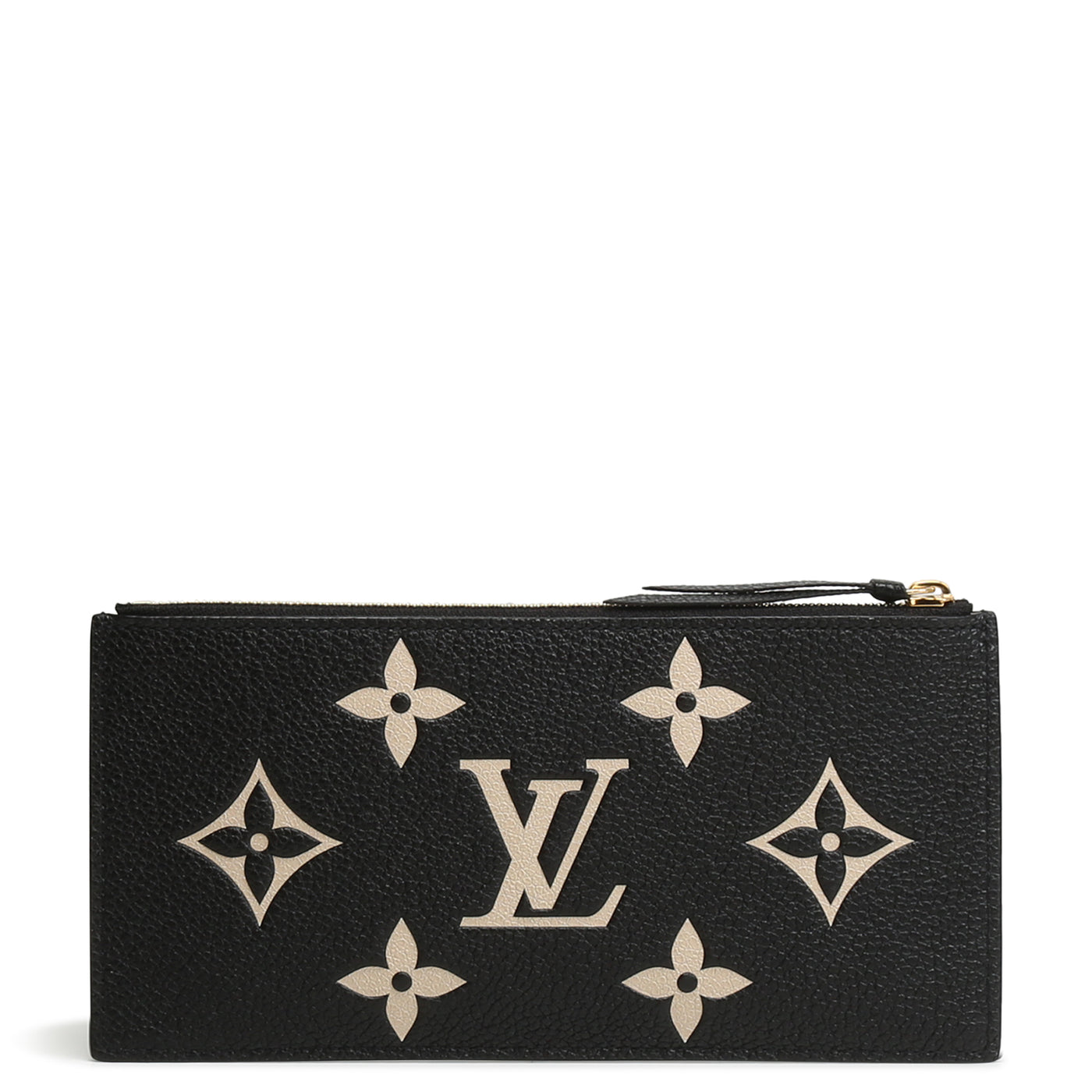 LOUIS VUITTON Fèlicie Zip Pouch Insert - Black/Cream