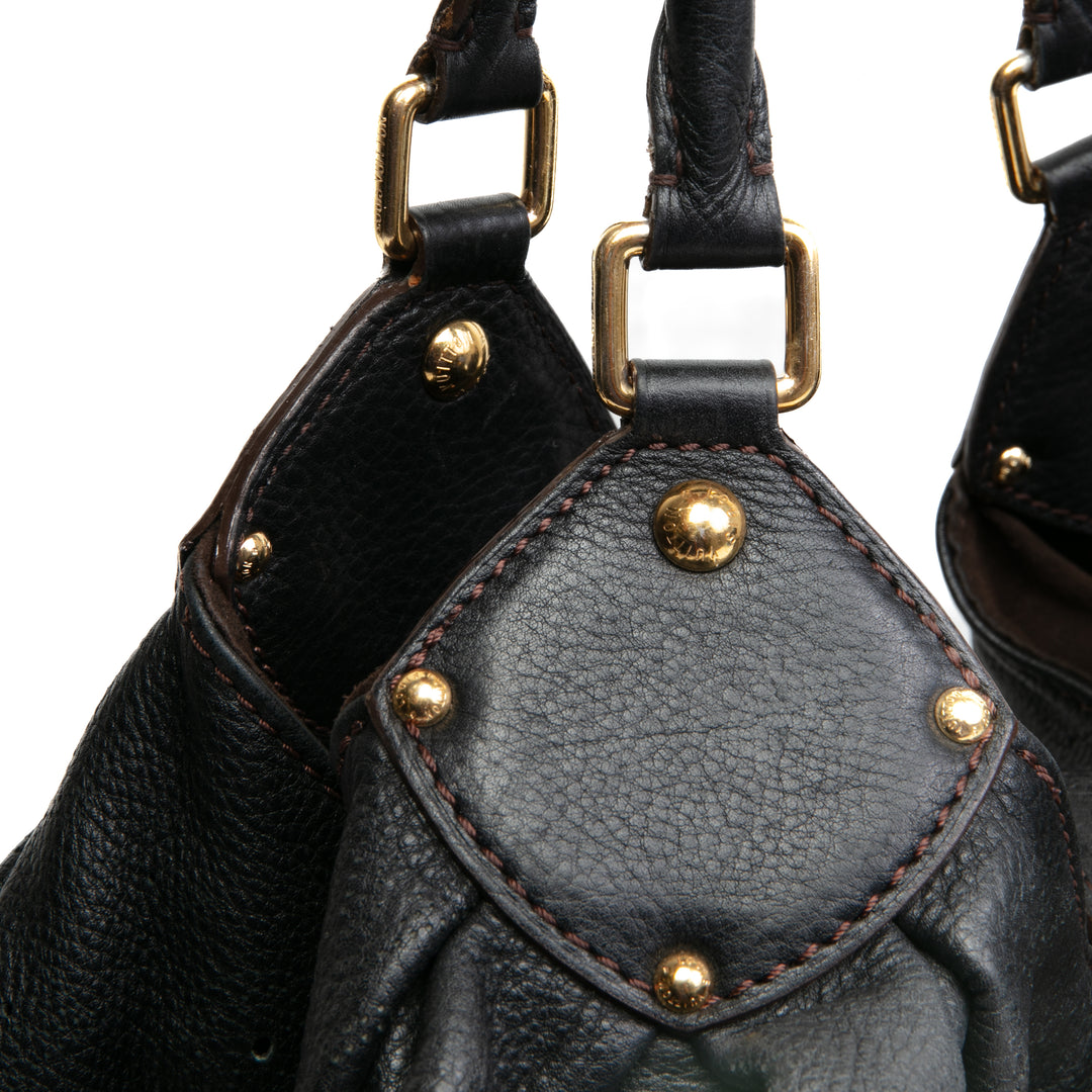 Louis Vuitton Mahina Hobo xxl Black-Outlet Final Sale