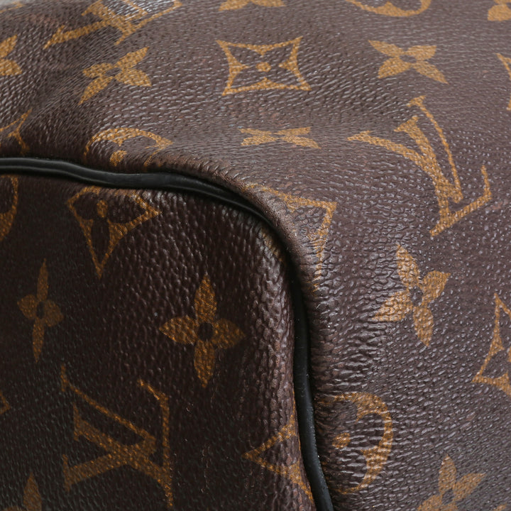 LOUIS VUITTON Monogram Macassar Keepall Bandouliere 55