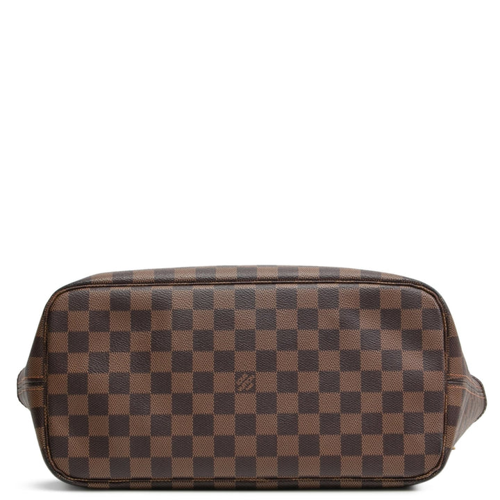 LOUIS VUITTON Damier Ebene Neverfull MM w/ Pouch