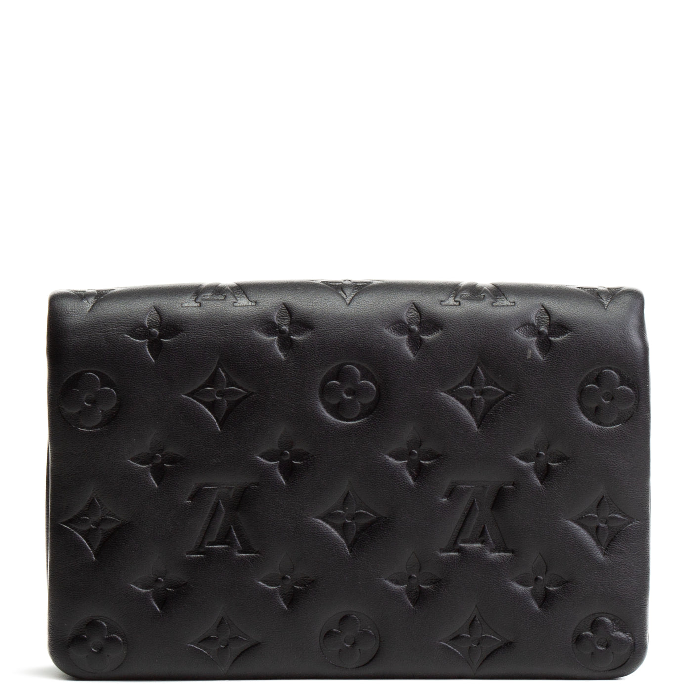 LOUIS VUITTON Monogram Empreinte Pochette Coussin - Black