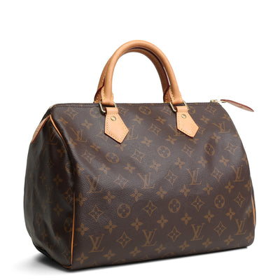 LOUIS VUITTON Monogram Speedy 30