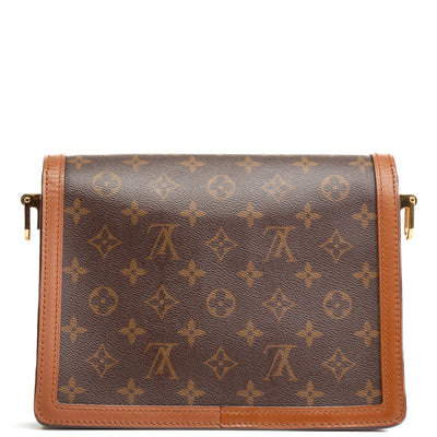 LOUIS VUITTON Reverse Monogram Dauphine MM Shoulder Bag