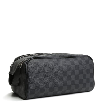 LOUIS VUITTON Damier Graphite Dopp Kit Toiletry Pouch