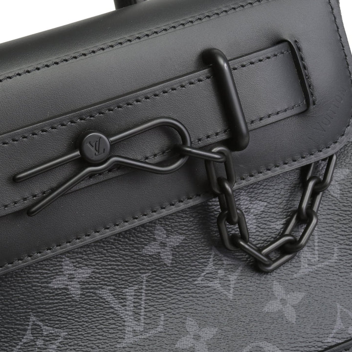 LOUIS VUITTON Monogram Eclipse Steamer PM