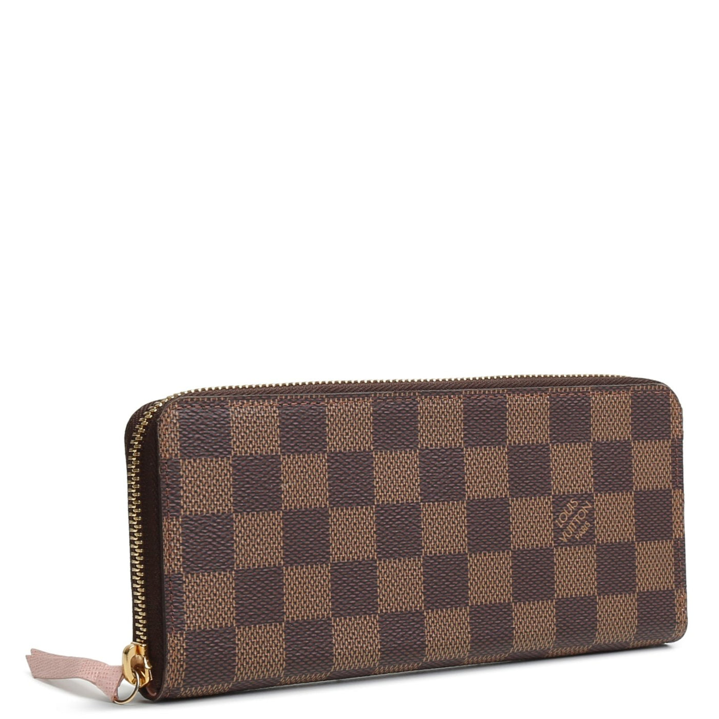 LOUIS VUITTON Damier Ebene Clemence Wallet