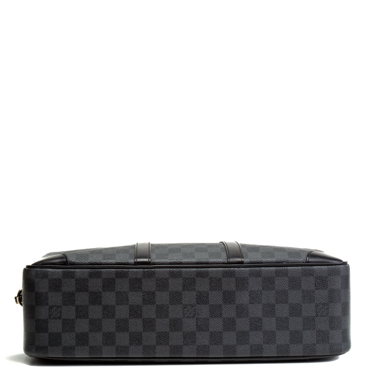 LOUIS VUITTON Damier Graphite Porte-Documents Voyage Messenger Bag