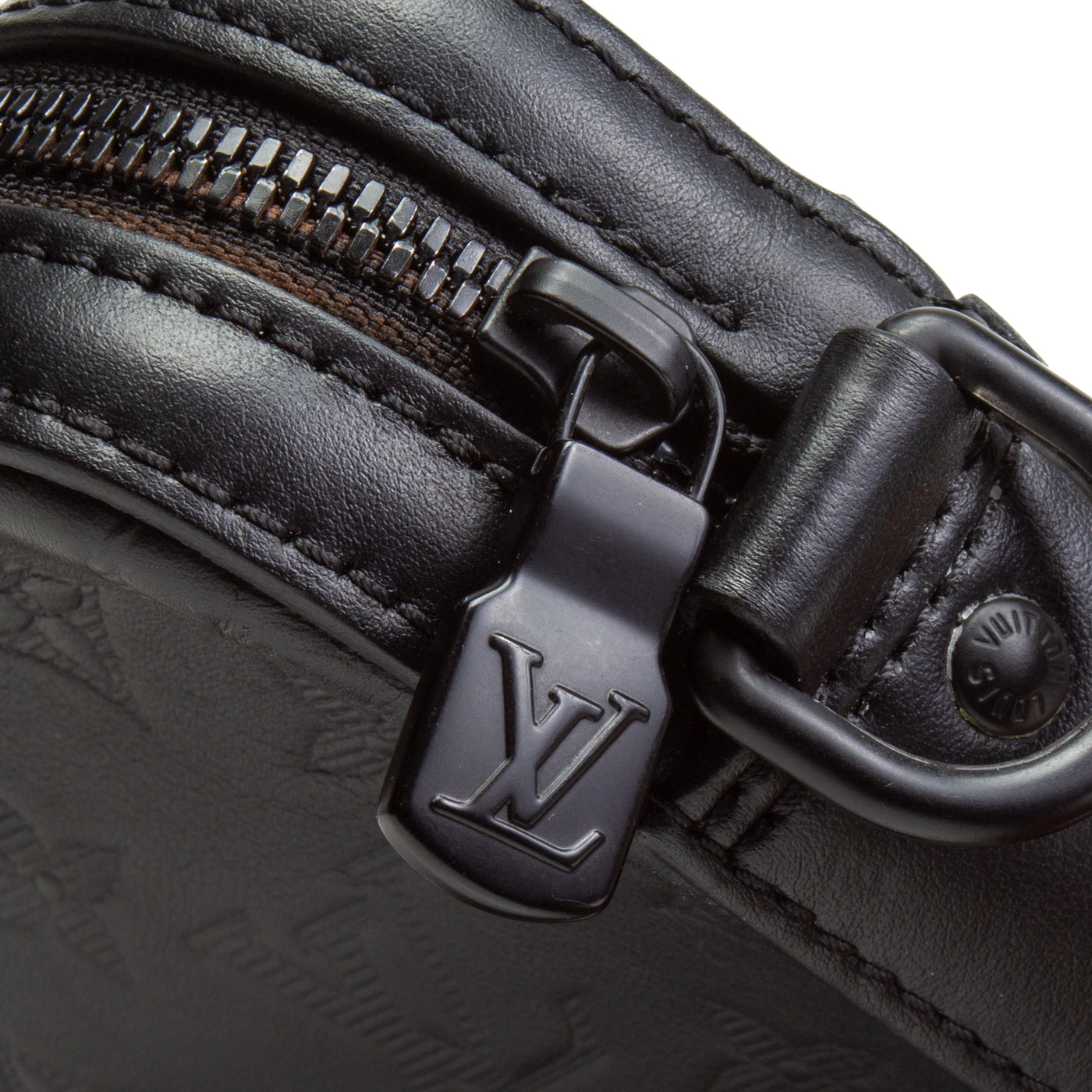 LOUIS VUITTON Monogram Shadow Duo Messenger - Black OUTLET FINAL SALE