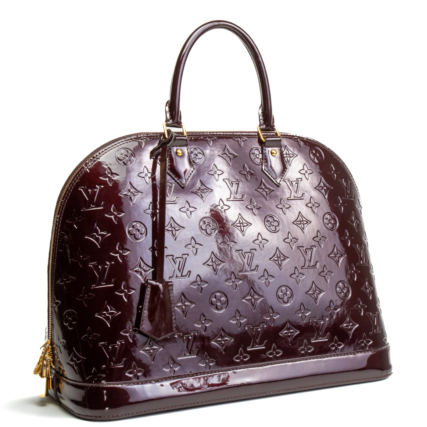 LOUIS VUITTON Vernis Alma GM - Amarante