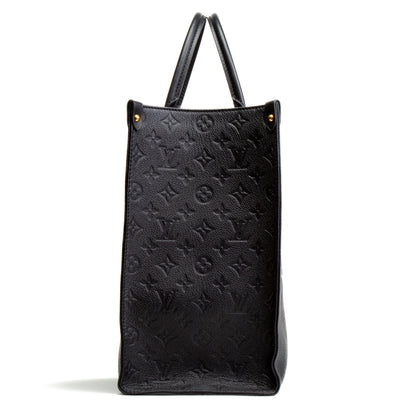 LOUIS VUITTON OnTheGo GM Tote - Black