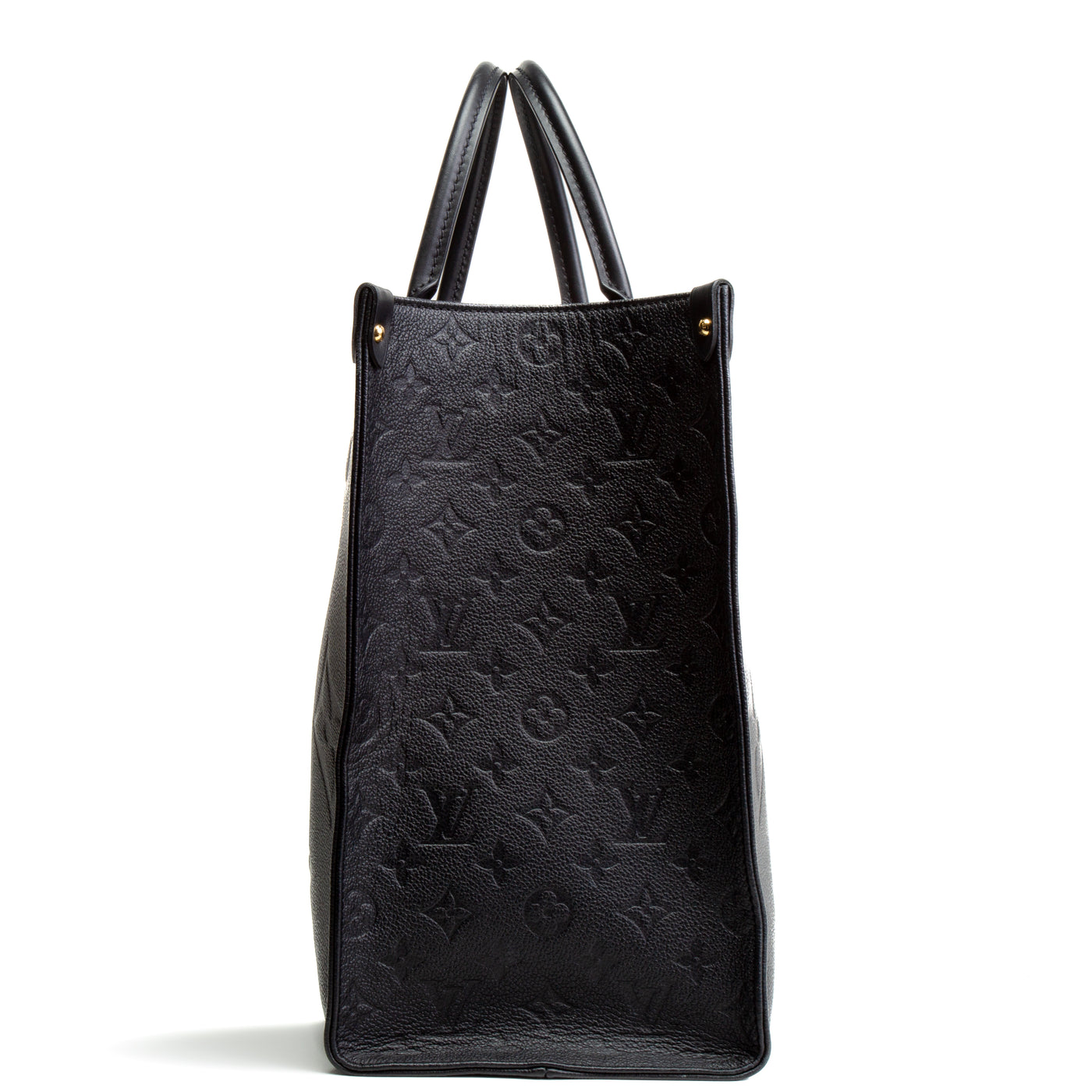 LOUIS VUITTON Giant Monogram Empreinte OnTheGo GM -Black