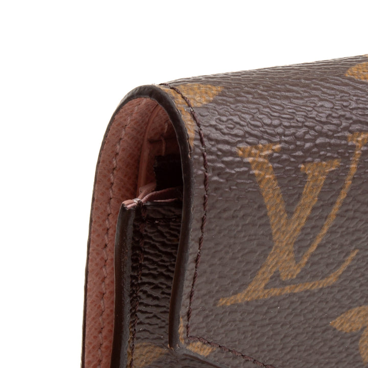 LOUIS VUITTON Monogram Victorine Wallet - Rose Ballerine