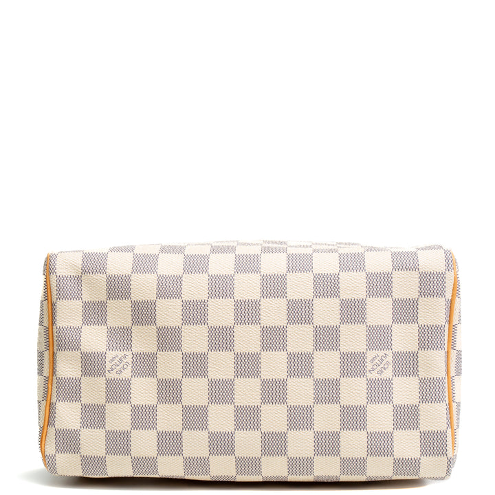 LOUIS VUITTON Damier Azur Speedy 25