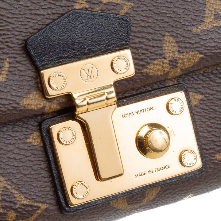 LOUIS VUITTON Monogram Triangle Crossbody Wallet