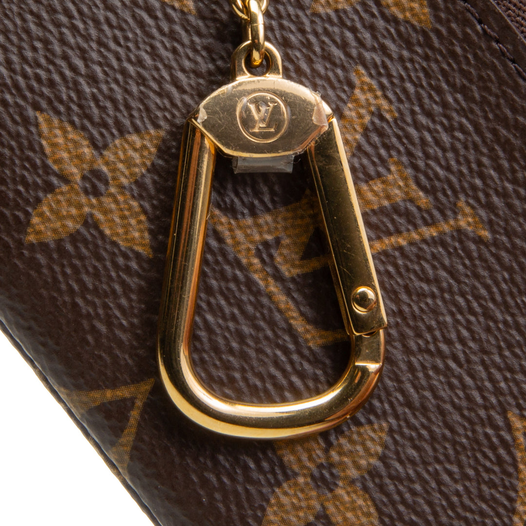 LOUIS VUITTON Monogram Key Pouch