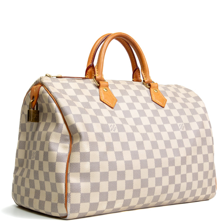 LOUIS VUITTON Speedy 35 Damier Azur - OUTLET FINAL SALE