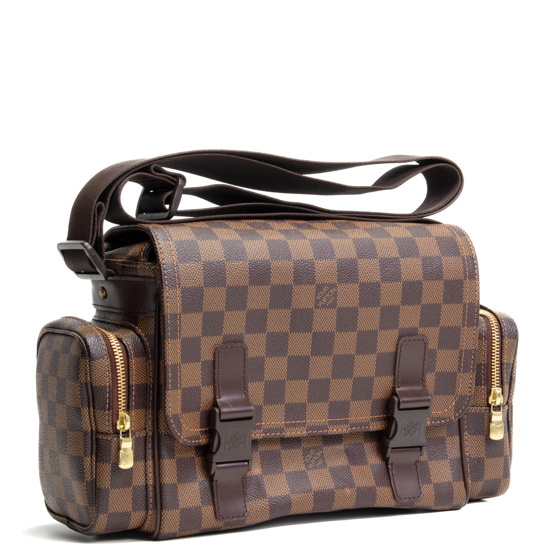 LOUIS VUITTON Damier Ebene Melville Reporter- OUTLET FINAL SALE