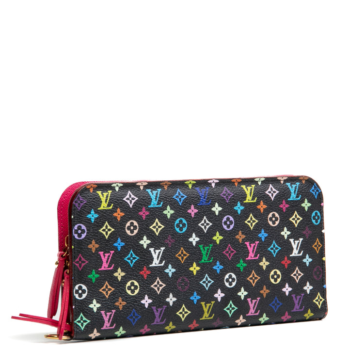 LOUIS VUITTON Multicolore Insolite Wallet - Black