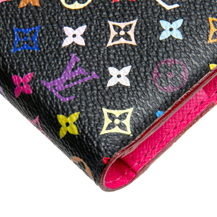 LOUIS VUITTON Multicolore Insolite Wallet - Black