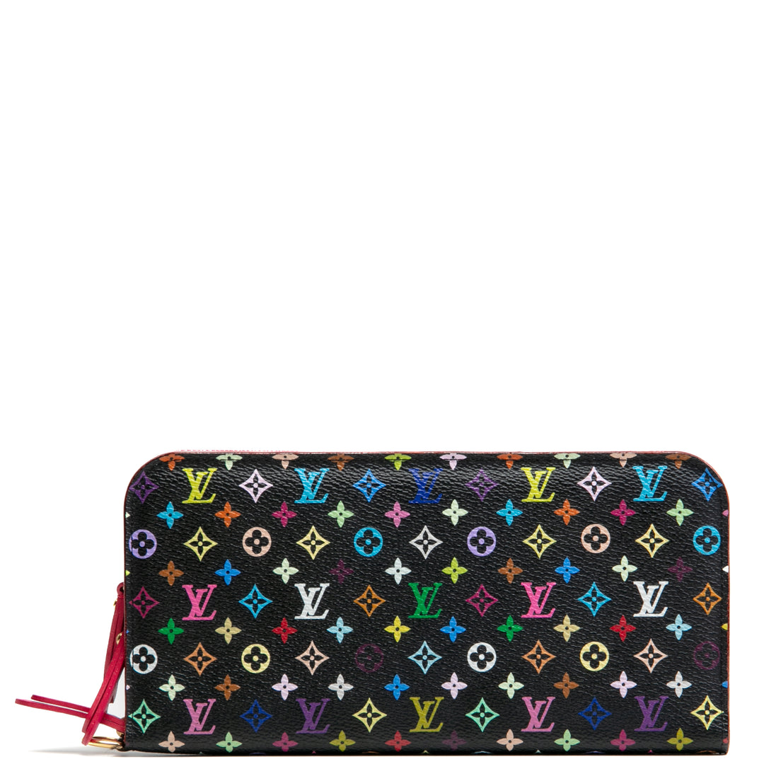 LOUIS VUITTON Multicolore Insolite Wallet - Black