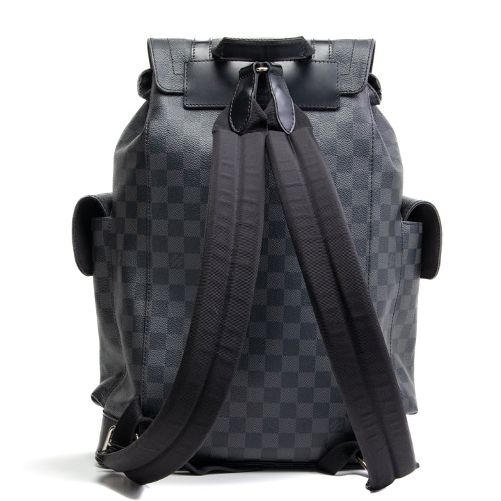 LOUIS VUITTON Christopher Backpack MM - Damier Graphite