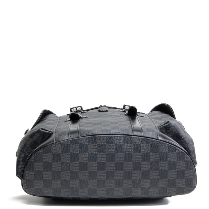 LOUIS VUITTON Christopher Backpack MM - Damier Graphite