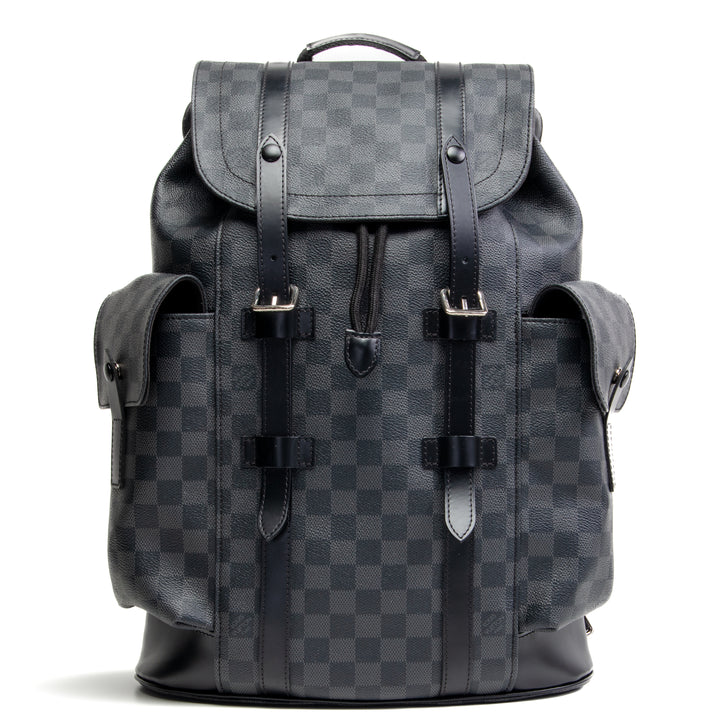 LOUIS VUITTON Christopher Backpack MM - Damier Graphite