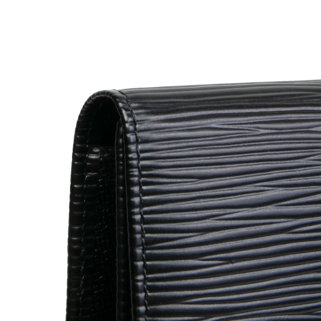 LOUIS VUITTON Vintage Sarah Wallet - Black