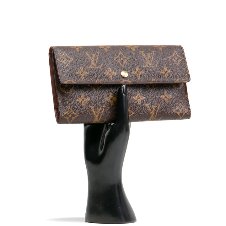 LOUIS VUITTON Vintage Porte Tresor International Wallet - OUTLET FINAL SALE