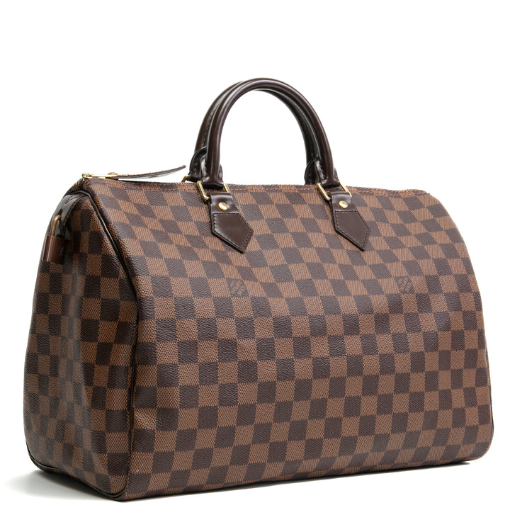 LOUIS VUITTON Damier Ebene Speedy 35