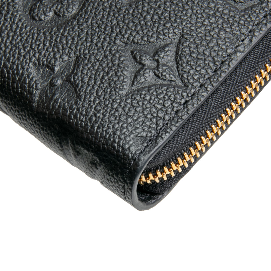 LOUIS VUITTON Zippy Wallet - Black