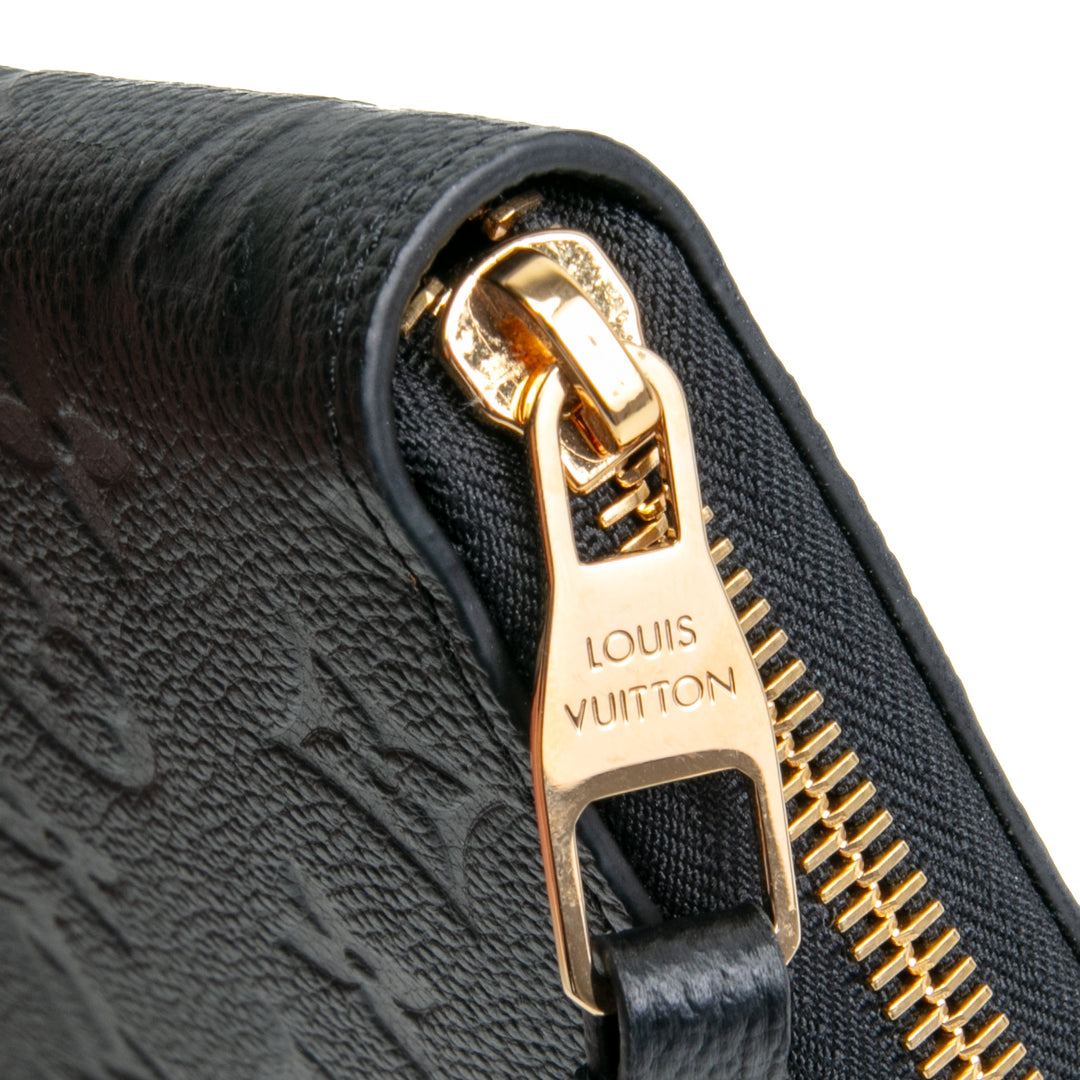 LOUIS VUITTON Zippy Wallet - Black