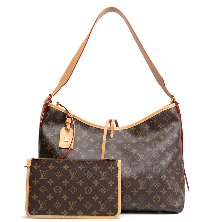 Louis Vuitton Carryall MM -Tasche mit Beutel