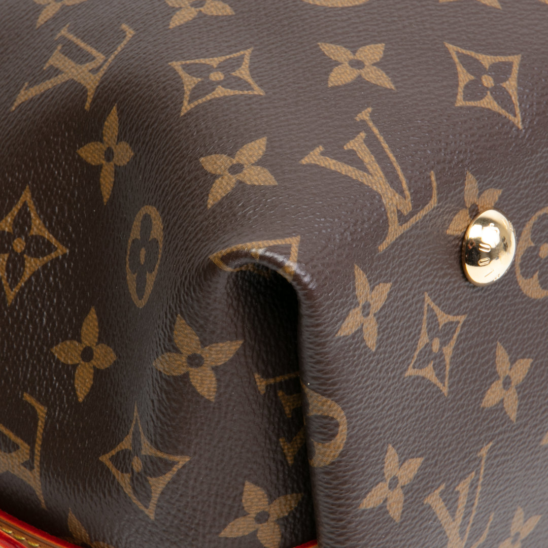 Louis Vuitton Carryall MM -Tasche mit Beutel