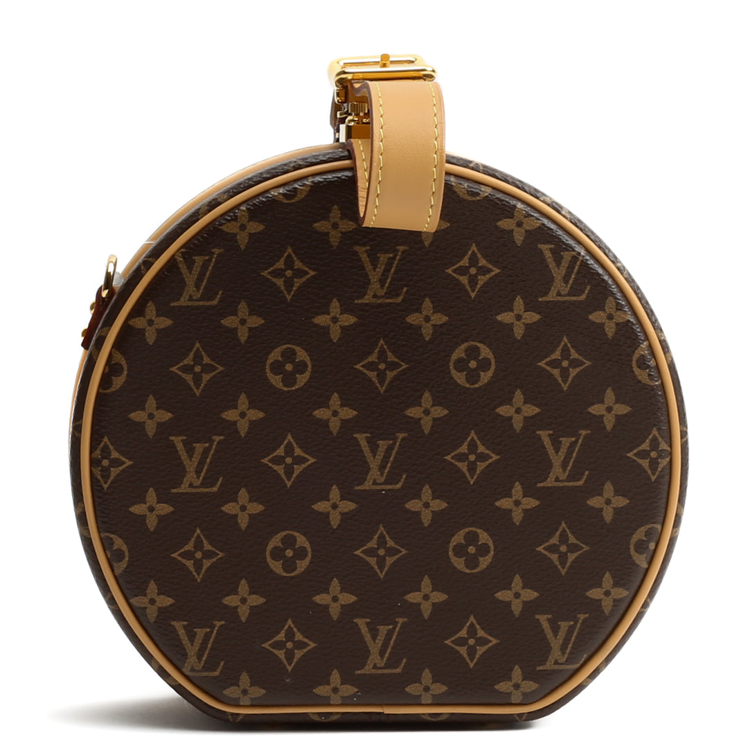 LOUIS VUITTON Monogram Petite Boite Chapeau Bag