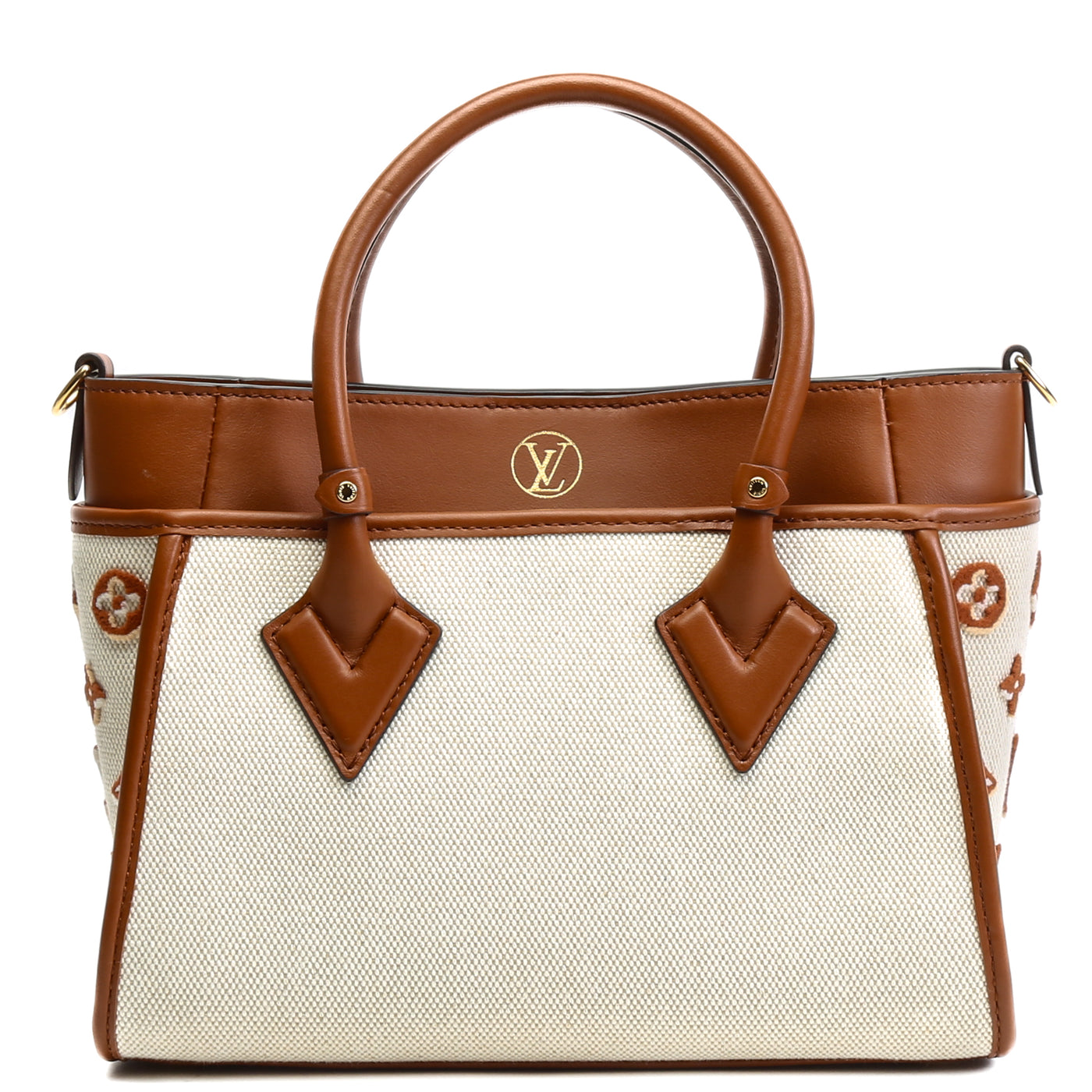 LOUIS VUITTON Monogram Tuffetage On My Side PM - Neutral