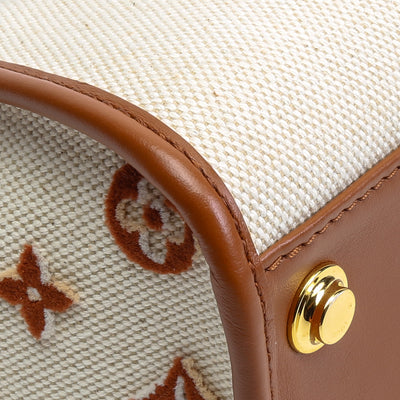 LOUIS VUITTON Monogram Tuffetage On My Side PM - Neutral