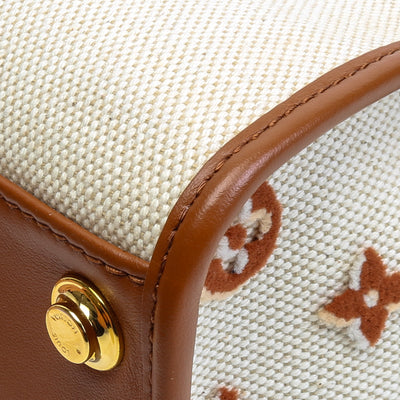 LOUIS VUITTON Monogram Tuffetage On My Side PM - Neutral