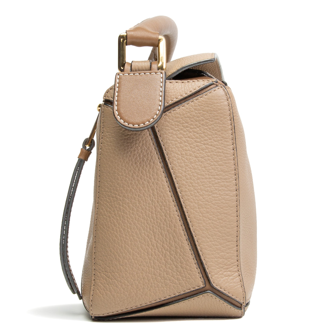 LOEWE Puzzle Small Bag - Sand Mink