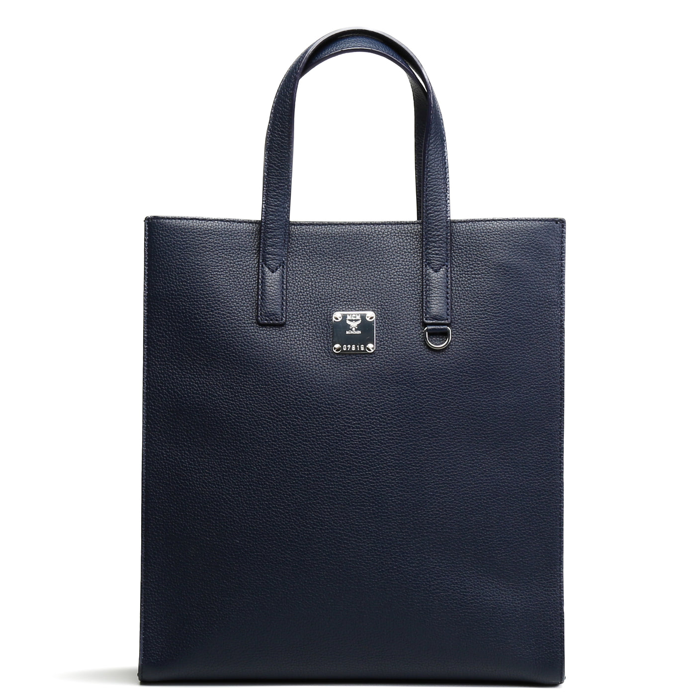 MCM Small Aren Tote - Navy