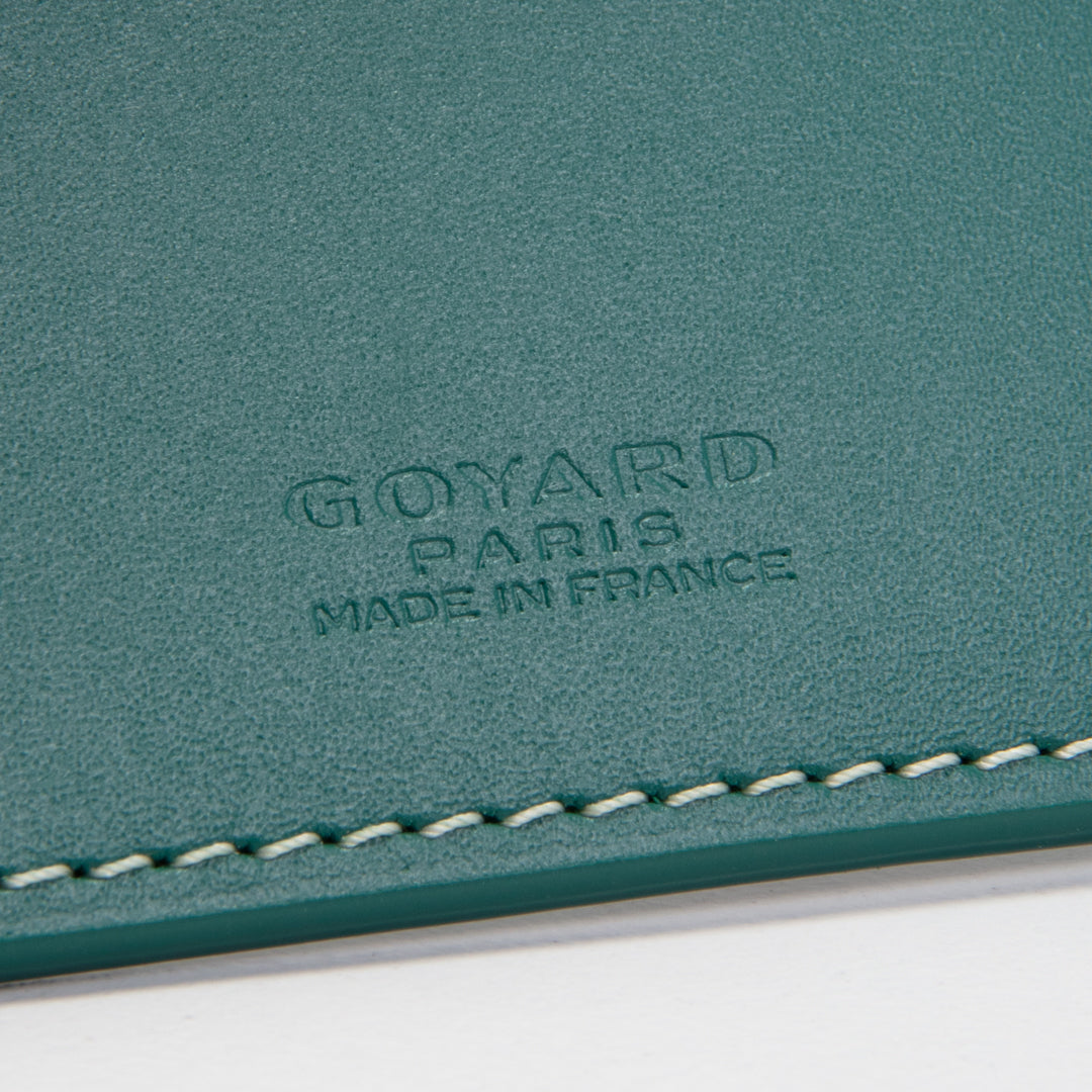 GOYARD Grenelle Passport Cover-Green