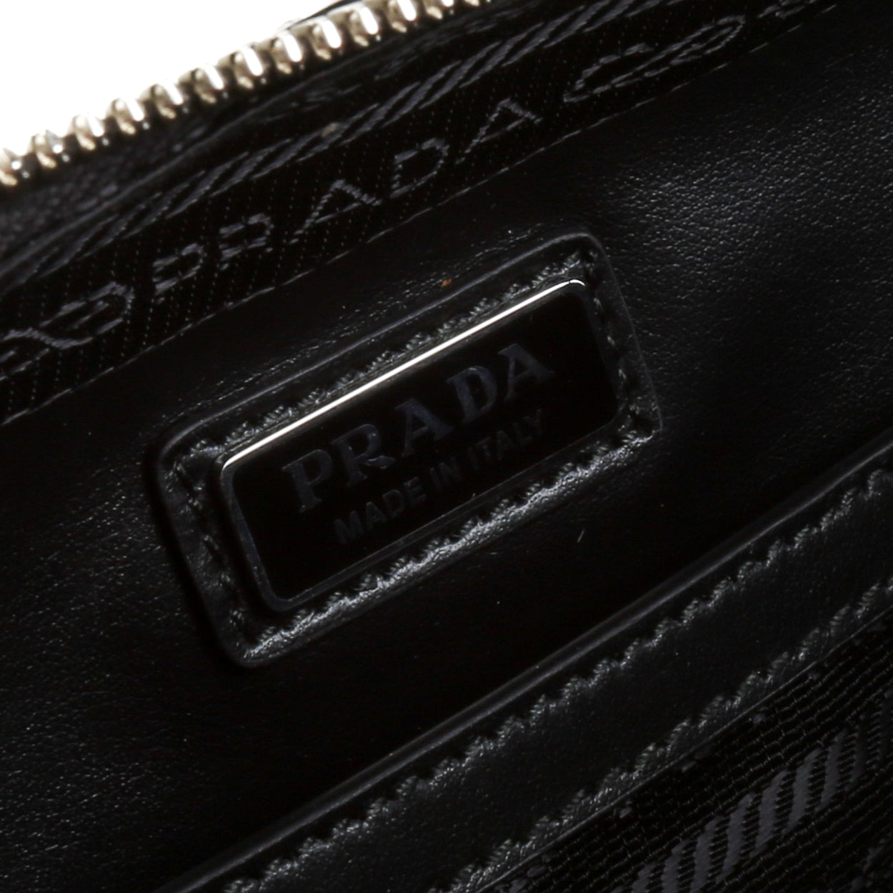 PRADA Spazzolato Andoliera Camera Bag - Metallic Silver