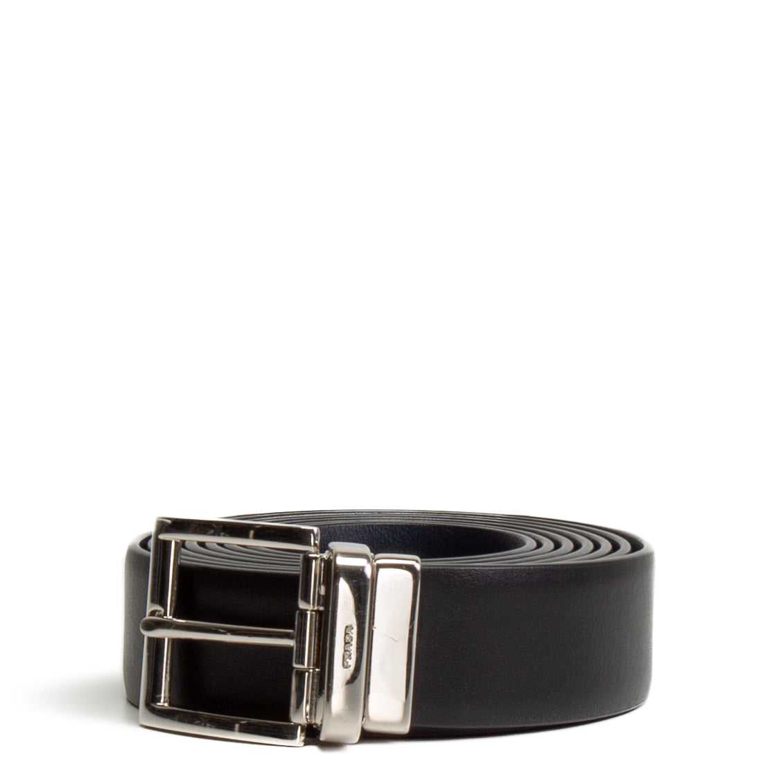 PRADA Reversable Double Wrap Leather Belt