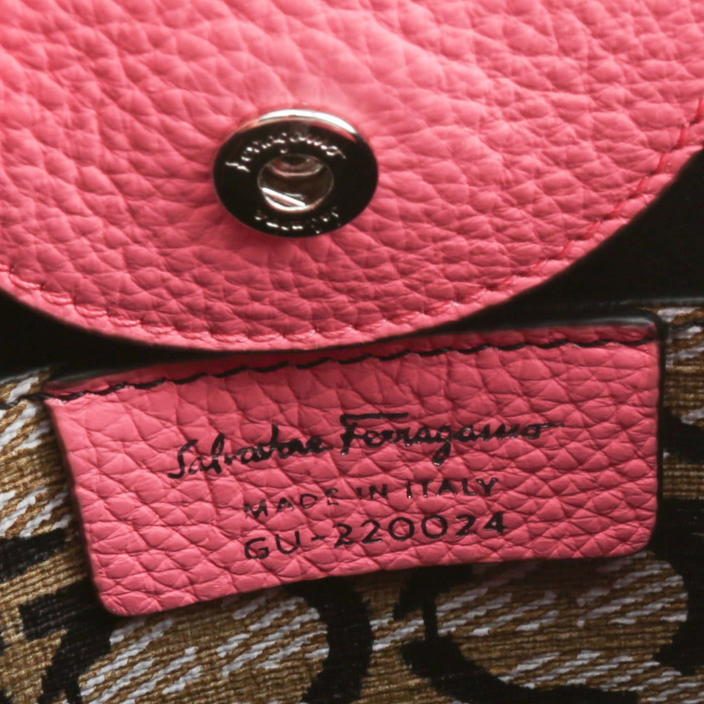 FERRAGAMO Gancini Tote -Bubble Gum Pink