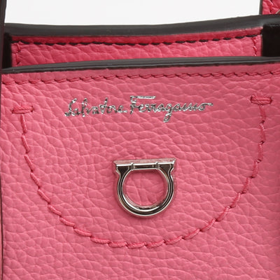 FERRAGAMO Gancini Tote -Bubble Gum Pink